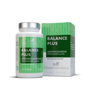 Steiger Naturals Balance Plus Ashwagandha